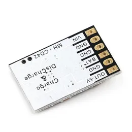 Ny 2024 2A 5V Laddningsutlopp Integrerad 3.7V 4.2V litiumbatteri Boost Mobile Kraftskydd DIY ELEKTRONISK PCB -kortmodul 1. För 1.