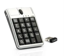 IONE SCORPIUS N4 광학 마우스 USB 키패드 와이드 마우스 및 빠른 데이터 입력을위한 스크롤 휠이 포함 된 19 수치 키패드의 원래 2