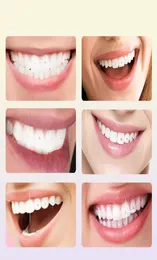 Conjunto de gemas de dente de maquiagem permanente Fácil de remover belas jóias brancas de dentes refletivos kit de aplicação para meninas 22113389774