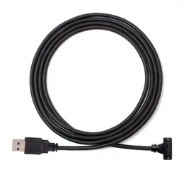 Computer Cables Micro USB Screw Mount 90 Degree Up Angled To 3.0 Data Cable Converter Cord For Industrial Camera 1.2m 4ft 3m 5m