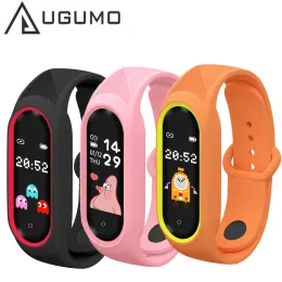 Saatler Ugumo Kids Akıllı Saat Fitness Bilezik Kalp Hızı Kan Oksijen İzleme Çocuklar için Akıllı Swatch Hediyesi PK Xiaomi M2 3 4 5 6