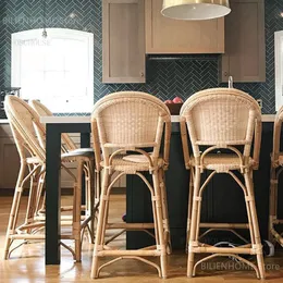Albergo francese soggiorno sedia da bar balcone moderno cucina semplice cucina da cucina mobili per la casa sedie da bar