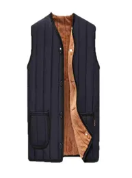 Gilet inverno uomini caldi affari casual cotone giacca abbigliamento Jaqueta Masculino Gilet Chaleco Kolsuz Yelek Erkek Inverno4708935