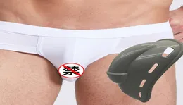 1PC Sexy TPR Silicone Enhancer Pad Men Underwear Swimwear Briefs Penis Pouch Inside Enlarge Protection Push Up Cup Breathable8931787