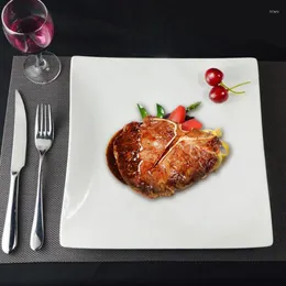 Пластины Creative Western Restaurant Steak Plaque Cemycic Flat El White Minneware Dista Подарки