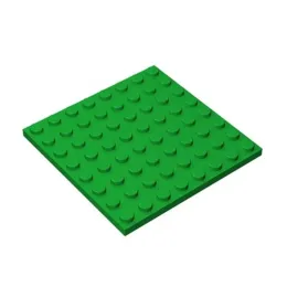 Compatível monta partículas 41539 8x8 bloco de construção base figuras finas tijolos peças