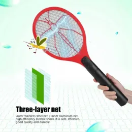 1 ~ 5pcs Electric Fly Inseto Bug Zapper Bat Battle Handhs Inseto Fly Swatter Racket Mosquitos portáteis Controle de pragas para o quarto