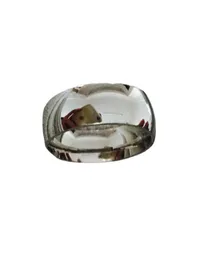 Klasyczny męski prawdziwy srebrny 18 -karatowy biały złoto sproszkowane 8 mm tytanowe stalowe kobiety mężczyźni ślubne pierścionek najwyższej jakości nie zanikaj miłośnicy ślubu JE7113525