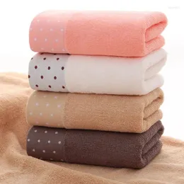 Handduk 4st Pure Cotton Face Bath Quick-Torkt mjuk absorberande trasa för vuxen hemtextil dagliga varor