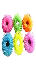 TPR Soft Toys Stretch Spaghetti String Noodles Sensory Toy Furry Ball Braclets Autism Add ADHD Classroom Tools2577864