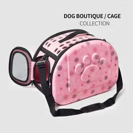 Kennele składane crossbody Pet dostarcza duża klatka dla psa oddychająca moda wygodna kota plecakowa torba na torbę