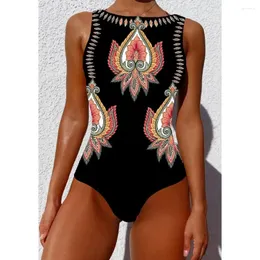 Kvinnors badkläder randiga kvinnor en bit baddräkt högkvalitativ tryckt Push Up Monokini Summer Bathing Suit Tropical Bodysuit Kvinna