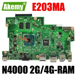 Motherboard Mainboard E203MA E203MAH E203MAR E203MAS L203MAH W203MAH R203MA R203MAH LAPTOP MOMERBOBAR N4000 2G/4GRAM SSD32G/64G/128G