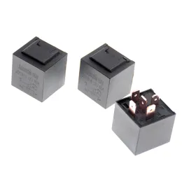 1pcs Araba Röle DC 12V 24V 80A 4pins 5pins Araba Su Geçirmez Araba Rölesi 80 Amp Yüksek Güçlü Rölesi Siyah Toptan Damlama