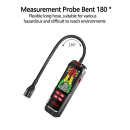 ZL73B 가스 누출 감지기 50-10000ppm 충전식 음성 경보 가연성 가연성 천연 메탄 액화 가스 분석기