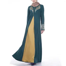 Etniska kläder muslimska abaya kalkon islamisk arabisk hijab klänning caftan dubai kaftan marockansk mantel för kvinnor 2024