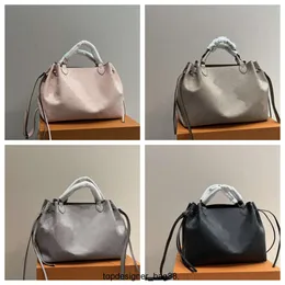 Kvinnor Tygväska ihåliga shoppare äkta läder axelväska handväska designer lyx en axel väskor kvinna flickor messenger väska handväskor