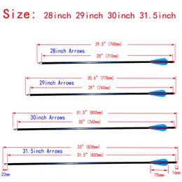 6/12/22 24PCS Fiberglass Arrows Steel Point for 15-40 رطل Recurve Compound Bow Recurve Bow Arrow Practice Practice