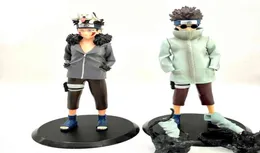 نسخة دائمة Aburame Shino Action Figure 18 Painted Akamaru Inuzuka Kiba PVC Toys Brinquedos anime4165238