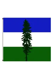 Självständighetsrörelse Cascadia flaggor banners 3x5ft 100d polyester design 150x90 cm snabb livlig färg med två mässing gro2471681