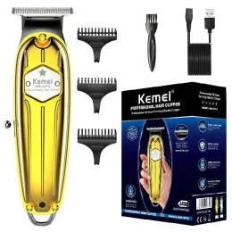 Trimmers Kemei 1973 Pro Full Metal Hairmmer Trimmer Professional Beard Trimmer for Men Cliper Cliper Hair Machine Shop Shop