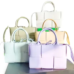Mode Candy Arco Tote Luxurys Designer Bag Shop Handbag Purse Högkvalitativ väv Pochette Weekender väska för kvinna Mens axelkoppling crossbody läder handväskor