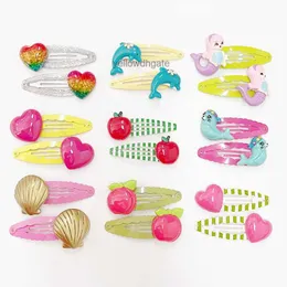 Gyoree Jinyingbei Girls and Childrens Hair Clip Bb Clip with Bang Hairpin Jewelry Cute Animal Fruit Hair Clip