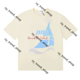 Ruhde T-shirt koszulka Art Shirt Prownowanie Trunks Thirt Rhude Shirt Men Designer Tshirts for Mens 24ss Rhude Shorts Męs