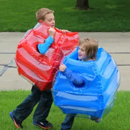 Bungee Şişirilebilir Tampon Topları Çocuklar için, Zorbing Baloncukları, Çocukların Açık Hava Spor Oyunları, Ücretsiz Dövüş Top Pompası, 64cm Boyut