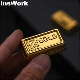 Dekompression Spielzeug Tigo Gold Nugget Magnetic Push Schieber