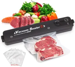 Máquina Haoyunma Vacuum Sealer Máquina de embalagem alimentos domésticos alimentos automáticos Máquina de vedação de vácuo A vácuo de vedação de plástico pequeno MA