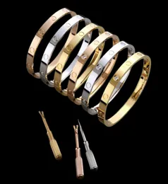 Nagelarmband armband älskar armband skruv armband armband pulsera hombre bracciali pulseras plata Bracciale Lusso Brazalete 2169863