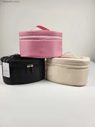 Kosmetiktaschen Neue Tasche Nylon Make -up -Tasche Freier Mode Handtasche große Kapazität Ein Schulter schräg Straddle Damenbeutel L49
