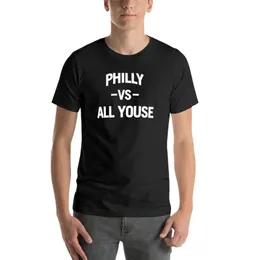 Новые футболки Philly vs All Youse (White) Tees тяжеловесные T-рубашки подходят для мужчин для мужчин