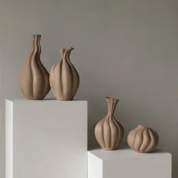 Керамическая ваза нерегулярная ручная работа цветочная ваза цветочная композиция