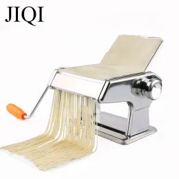 Pressisten Jiqi Edelstahl Handbuch Pasta Maker handgefertigte Spaghetti Pressautomat Roller Nudeln Handbetriebskurbel Dough Cutter