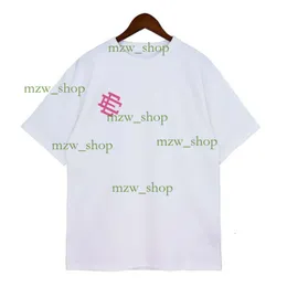 T Shirt Erkek Şort Takip Tasarımcı Baskı Mektubu Siyah Beyaz Gri Gökkuşağı Renkli Yaz Moda Pamuk Kablosu Üst Kısa Kollu Giyim 365