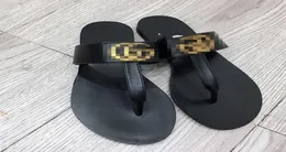 BB 2021 Sandalet Moda Ünlü Tanga Flip Flops Kadın Yaz Ayakkabıları Plaj Sandal Deri4067685