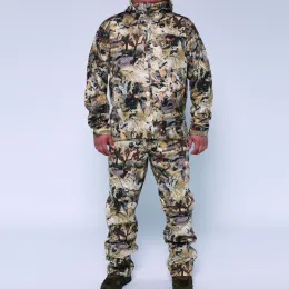Pantaloni 2019 sitex sniper giacca per capanna+pantaloni poliestere Windresistant Fleece Plee Water Fowl Marsh