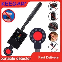 Sistemas Profissional Antispy oculta Câmera Detector GSM Bug GPS GPS Lens Finder Rastreador de RF com Câmera de dispositivo de escaneamento IR