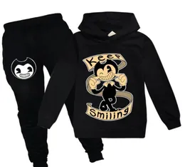 Baby Sweatshirt Set Fashion Tshirts Pants Clothing Bendy and the Ink Machine Kids Clothes Set for Boys Outfits Children039S HO9321716