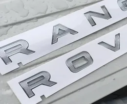 Letters Emblem Badge Logo for Range Rover SV Autobiography Sporty Discovery Evoque Velar Carning Carling Caring Hood Sticker5236283