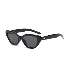 أزياء Kids Cat Eye Gey Sunglasses Boys Girls Small Triangle Frame Hight