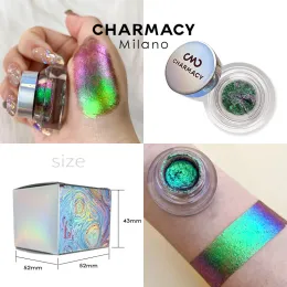 Shadow Chary Facile da applicare ombretto in gel multicromo Chameleon Shiny Gel Shiny Honeshadows Fiocchi Gel Eye Makeup Brakeup Cosmetic Cosmetic