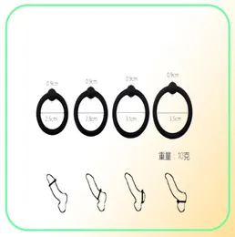 Vibrators 4pcs Cock Ring Penis Sleeve Prostate Massage Foreskin Male Masturbation Sex Toy For Men No Vibator Adult Produc8248581