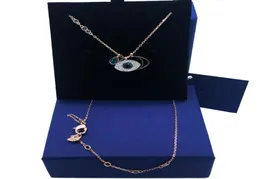 Luksusowy łańcuch biżuterii naszyjnik wysokiej jakości klasyczny projekt mody Designer Naszyjnik dla kobiet mężczyzn Symboliczne Zestawy złego oka