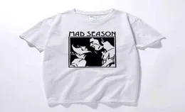 Mad Season Above T Shirt Music Grunge Rock Alice In Chains Screaming Trees New Summer Men clothing Cotton Men tshirt Euro Size G127231764