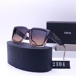 サングラスファッションメガネ楕円形のフレームデザイナーサングラスレディエンアンチ放射UV400偏光寺院ログアットアピールオリジナル付きオニピース眼鏡