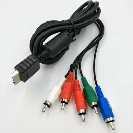 Kabel 10pcs 1,8 m/6ft HDTV AV -Audio- und Videokomponentenkabel für Sony für PS2 und PS 3 Video -Audiokabel