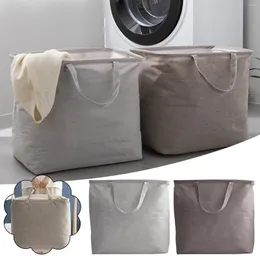 Laundry Bags 50L Dirty Hamper Freestanding Clothes Collapsible Basket With Extended Handles For Toys In The